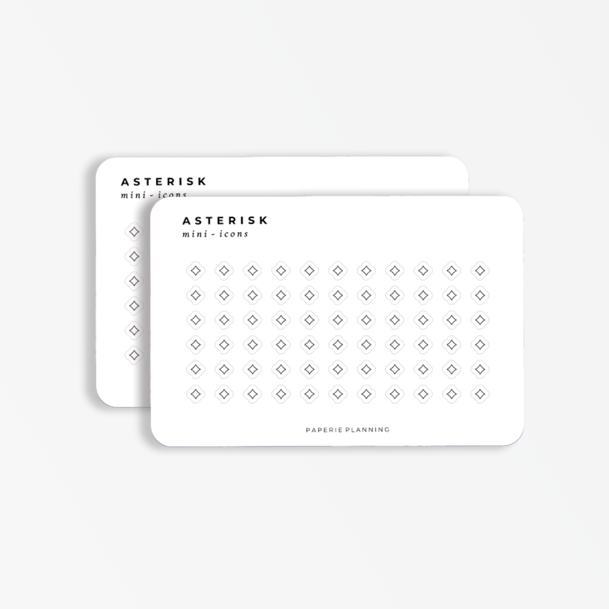 Asterisk Icons