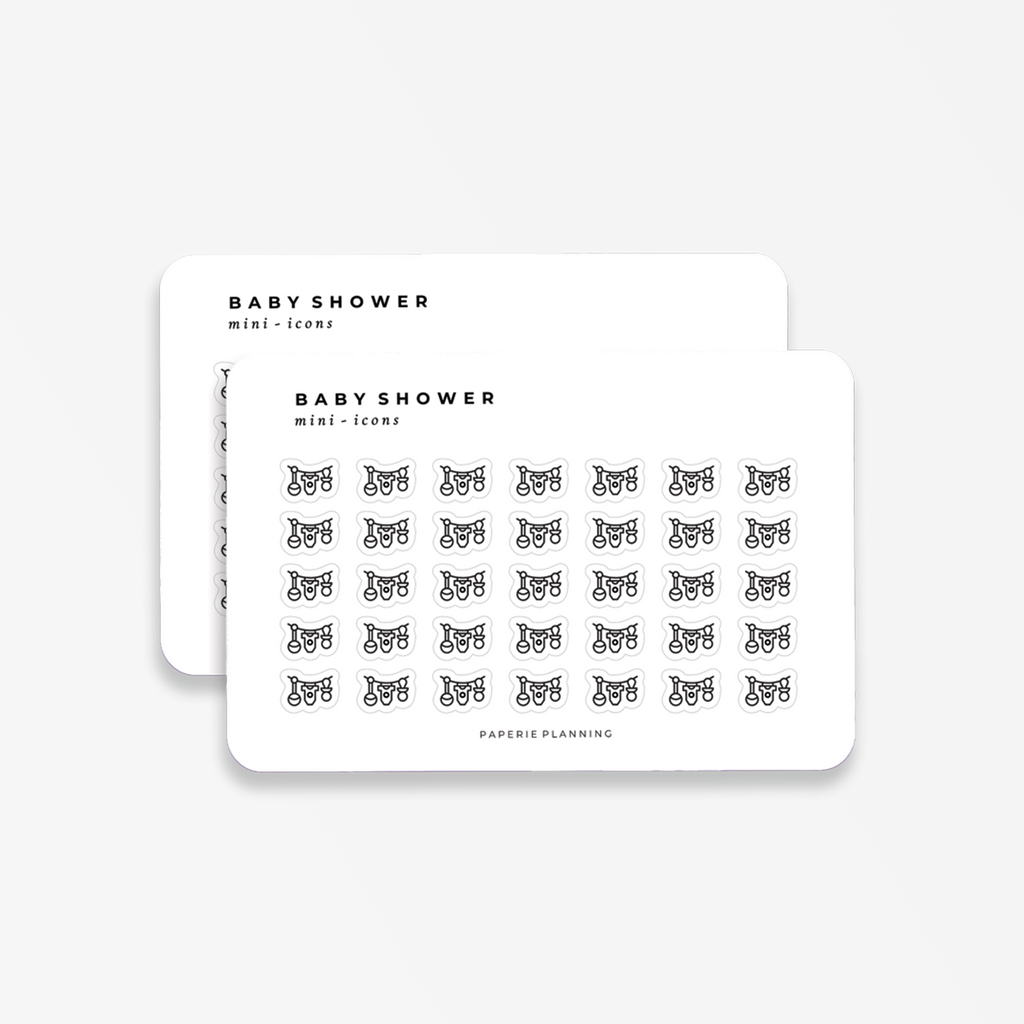 Baby Shower Icons – Paperie Planning, image size:1024x1024