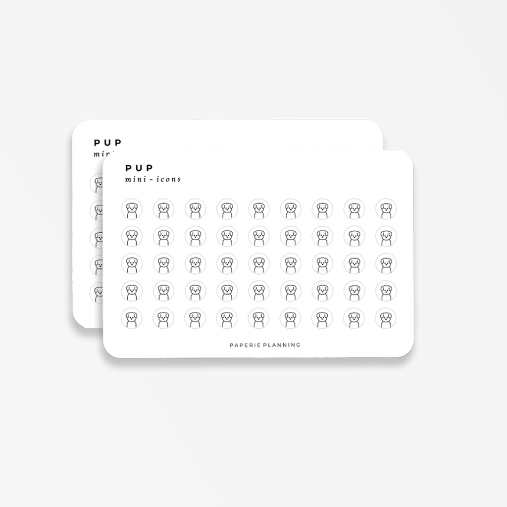 Pup Icons Paperie Planning pup-icons-paperie-planning