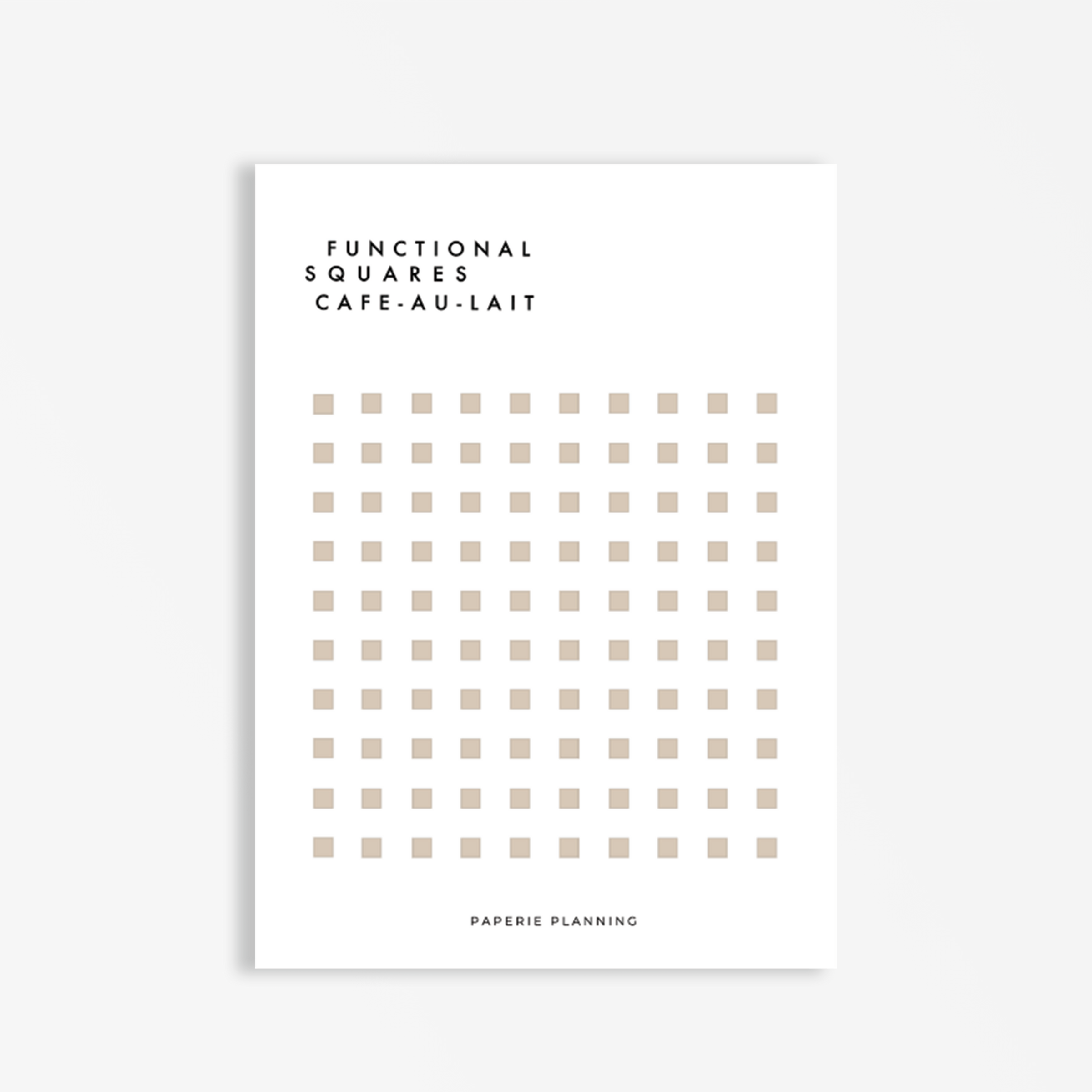 Functional Square Stickers