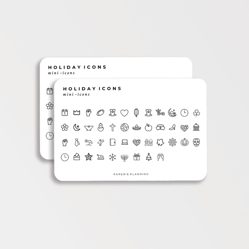 2026 Holiday Icons