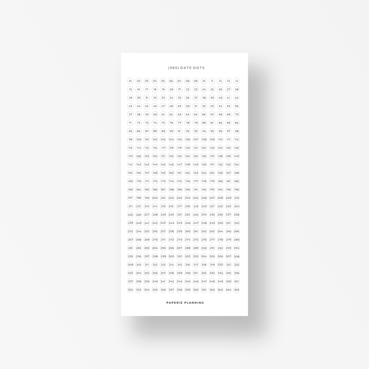 365 DATE DOTS