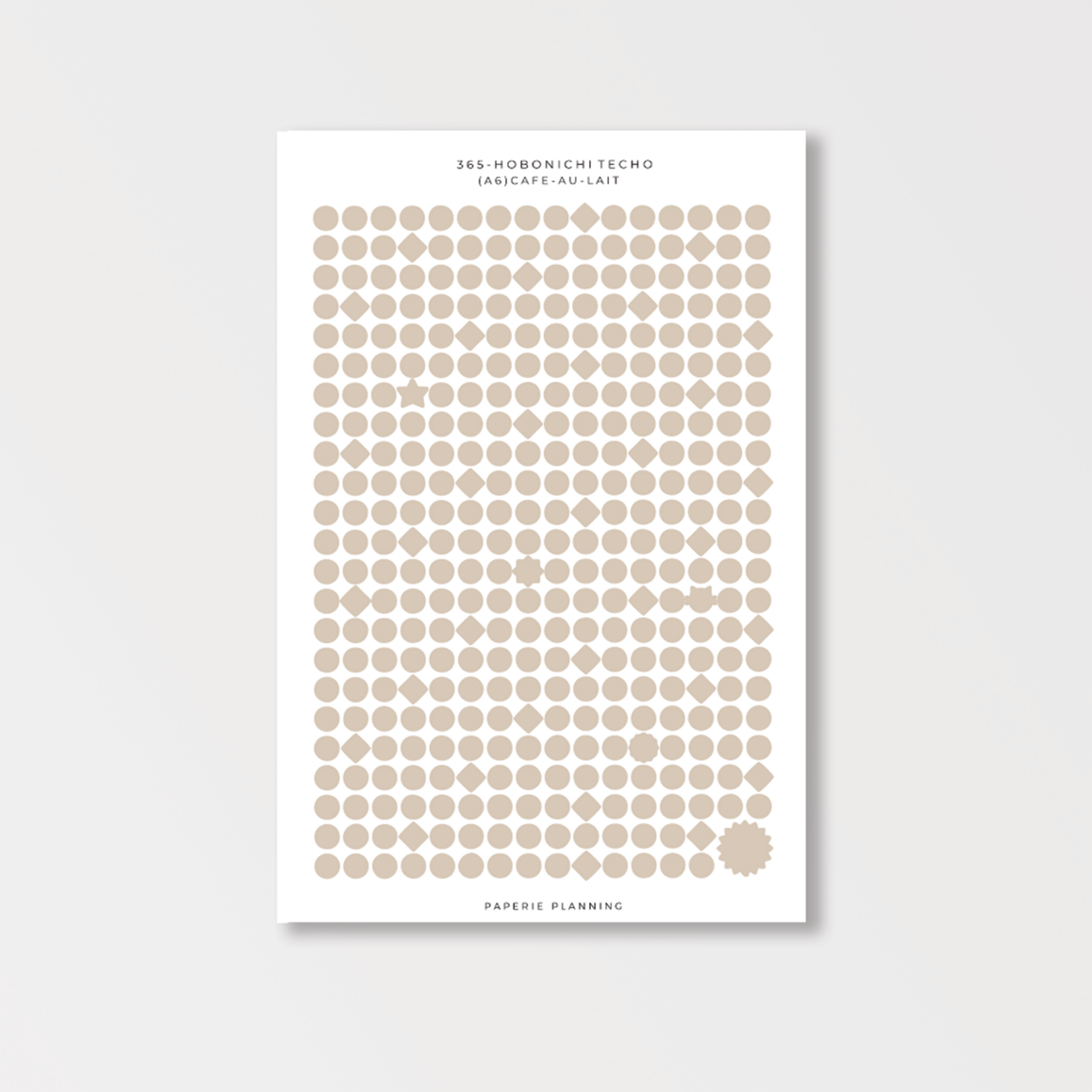 365 - Hobonichi Techo (A6) Check off Sheet Stickers