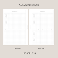 Measurements Inserts