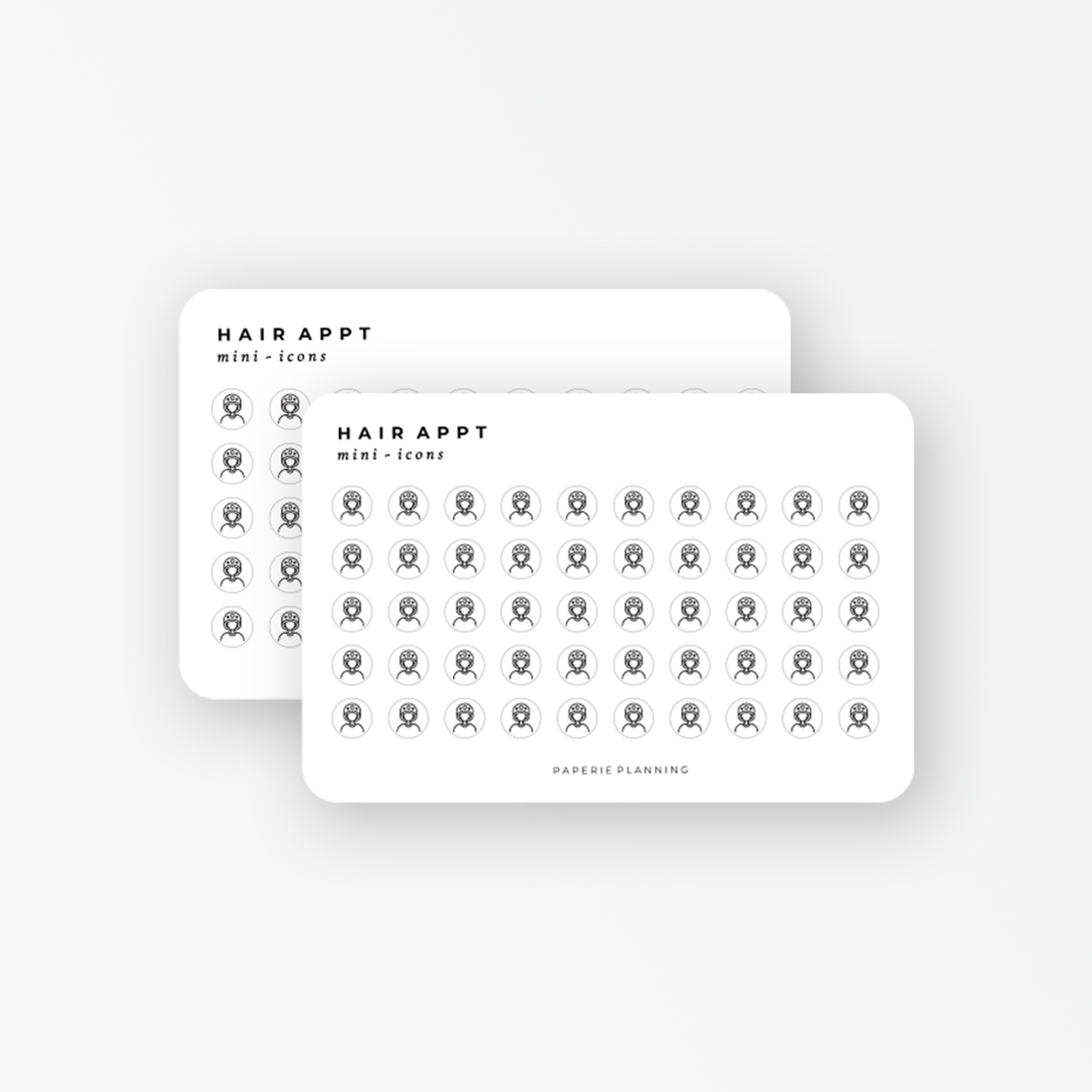 Hair Appt Icons