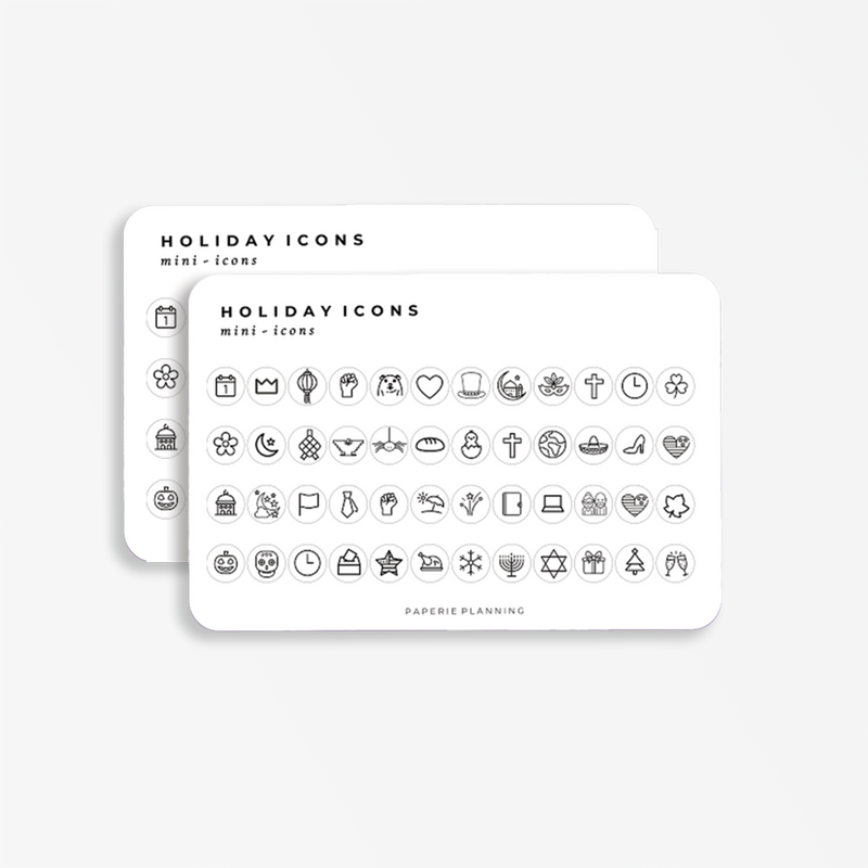Holiday Icons