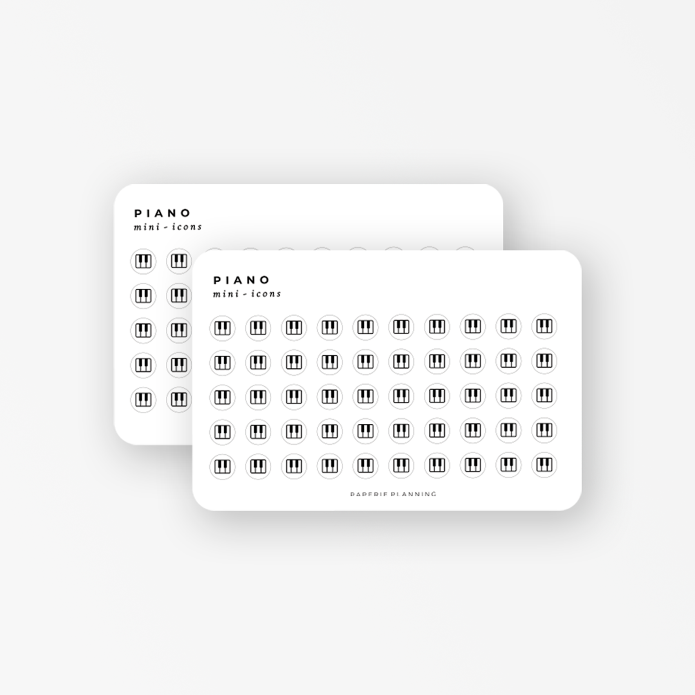 Piano Icons