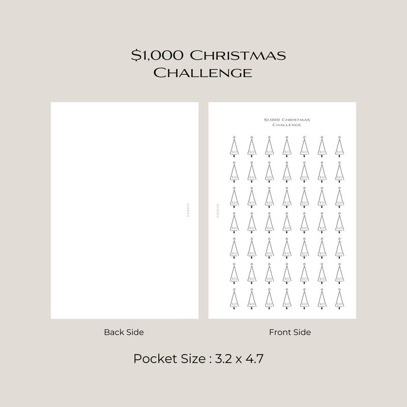 $1,000 Christmas Challenge