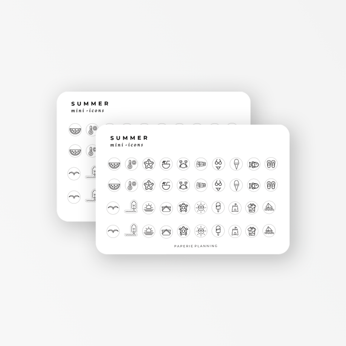 Summer Icons