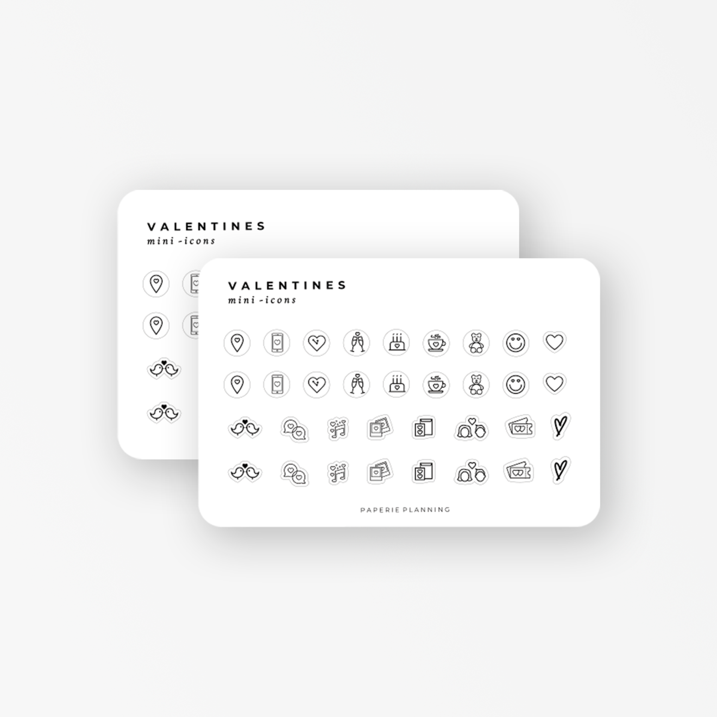Valentines Icons