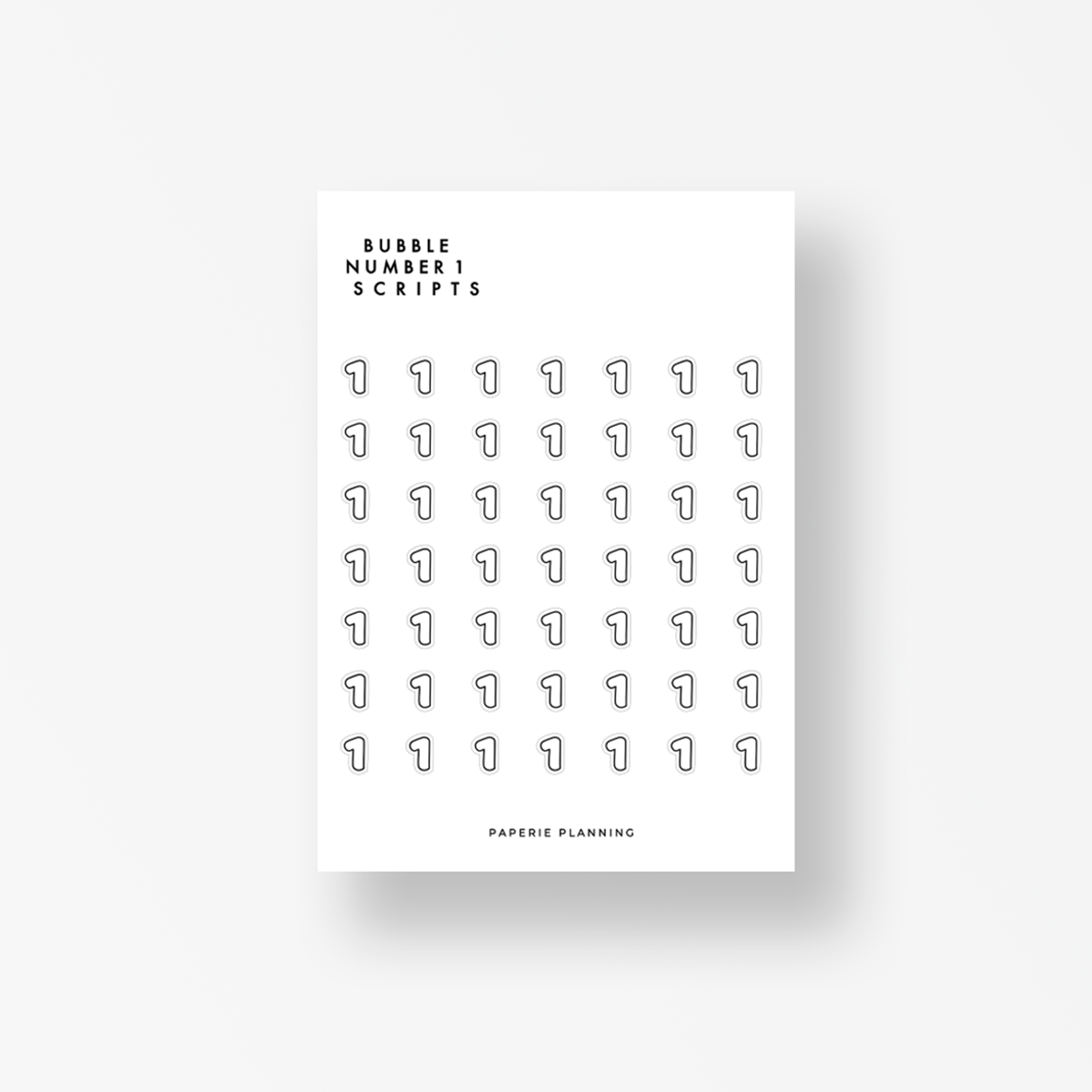 Bubble Numbers