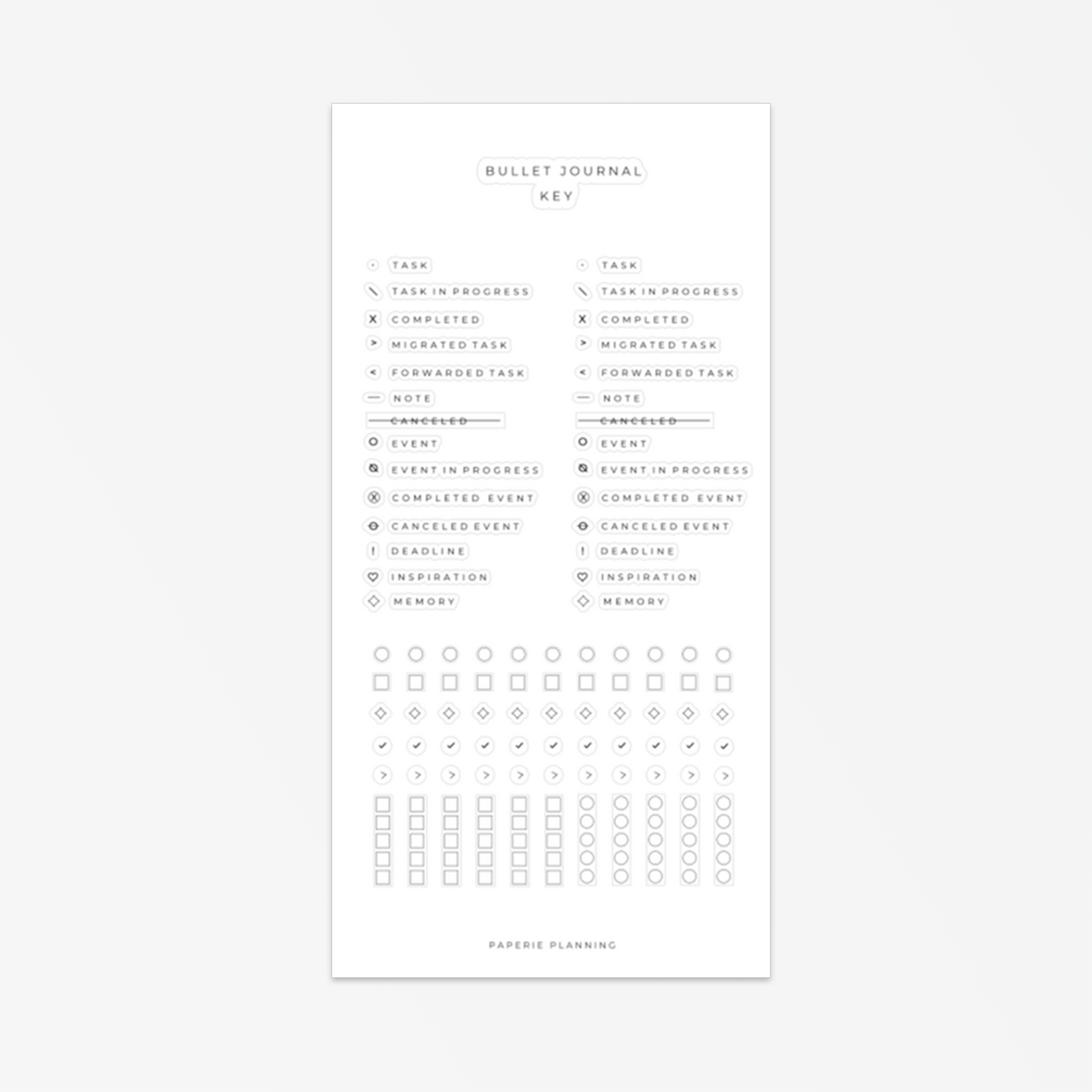 2025 Holiday Sheet