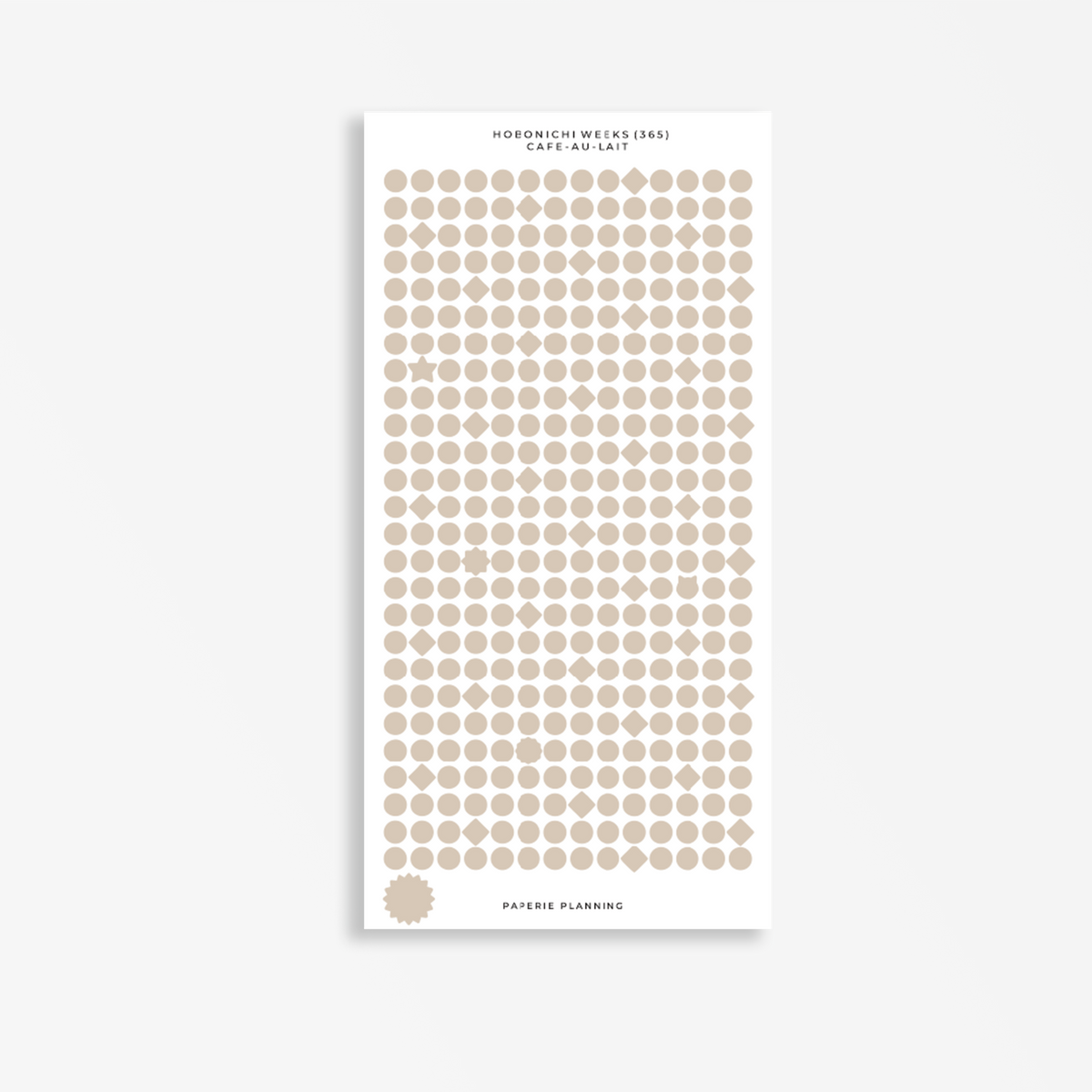 Monthly Banner Stickers