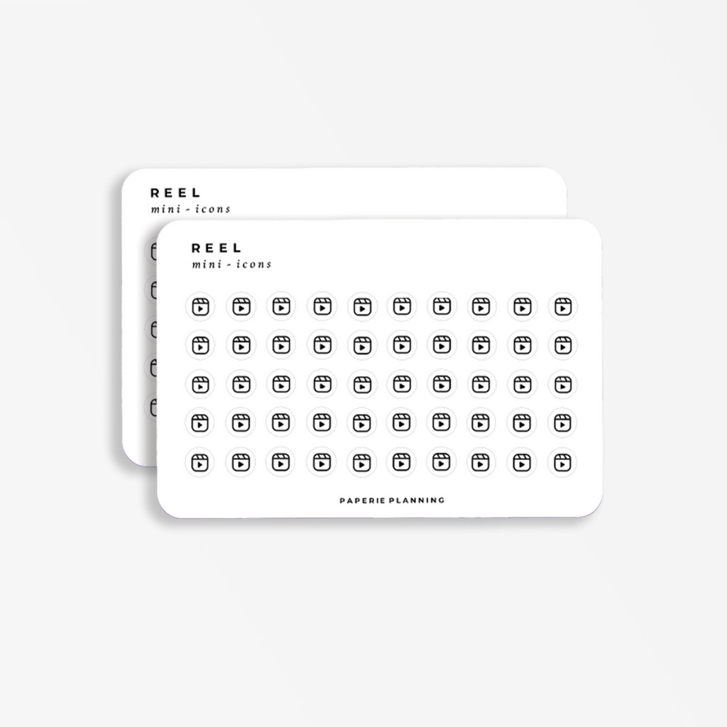Reel Icons – Paperie Planning