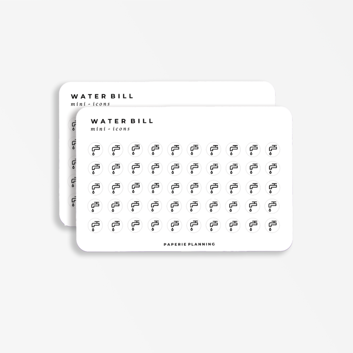 Bill Due Icons